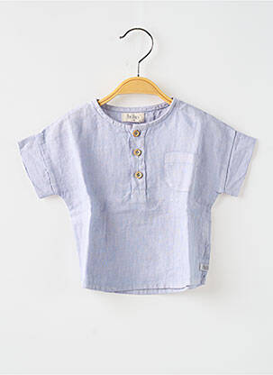 Cămașă cu mâneci scurte albastru BUHO băiat