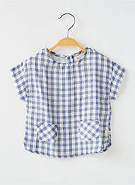 Tricou croială dreaptă mâneci scurte albastru BUHO băiat