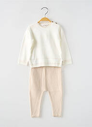 Set pantaloni mâneci lungi bej MAYORAL fată
