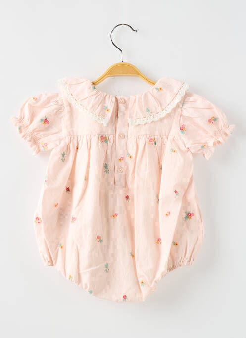 Salopetă pentru bebeluși roz LOUISE MISHA fată