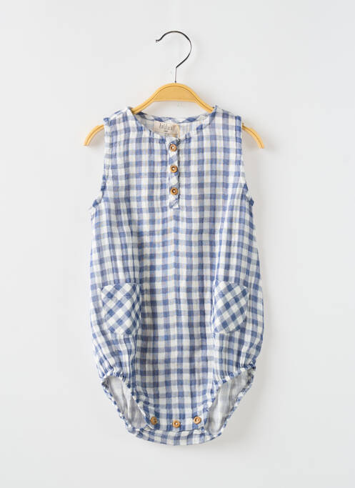 Salopetă pentru bebeluși albastru BUHO băiat