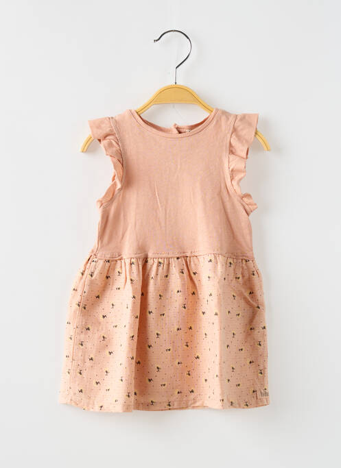 Rochie midi roz BUHO fată