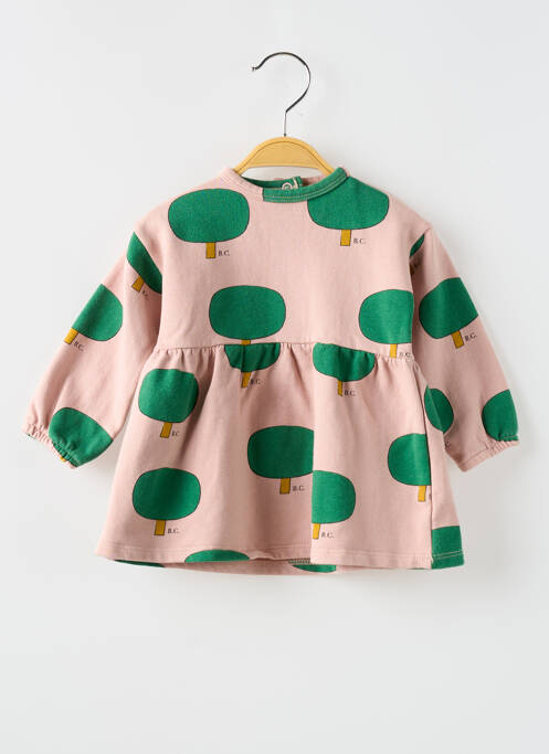 Rochie midi roz BOBO CHOSES fată