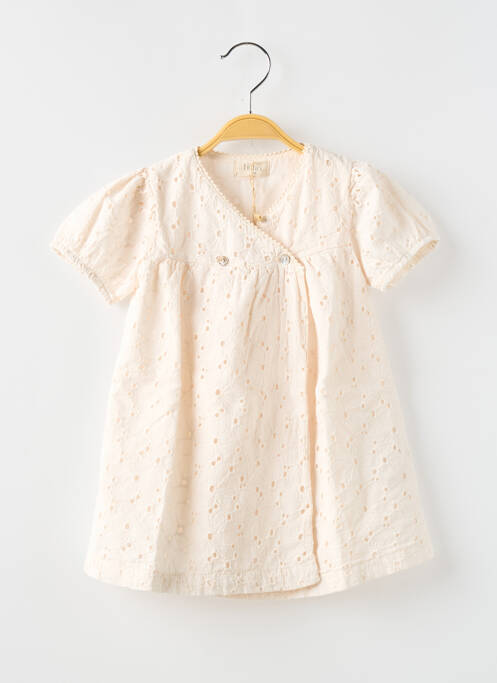 Rochie midi bej BUHO fată