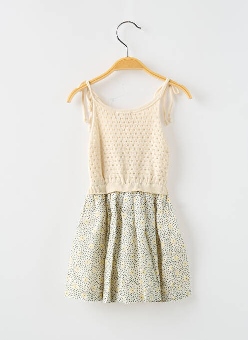 Rochie midi bej BUHO fată