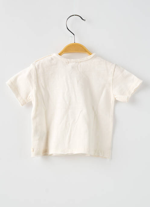 Tricou alb BUHO fată