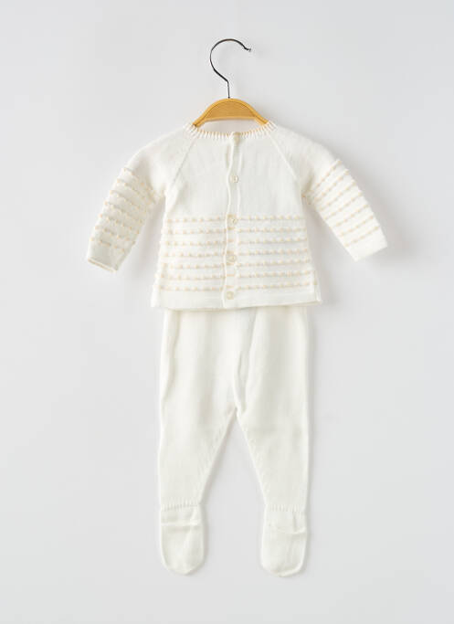 Set pantaloni alb PAZ fată