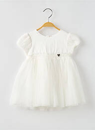 Rochie midi mâneci scurte mâneci scurte alb MAYORAL fille