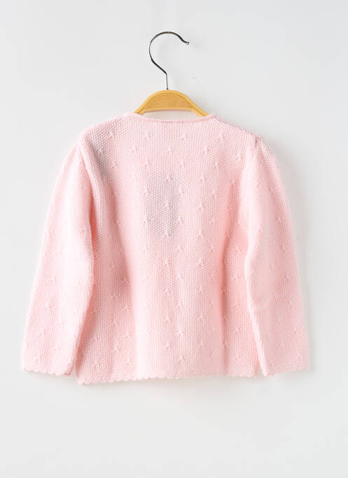 Vestă cu mâneci lungi roz PAZ RODRIGUEZ fată