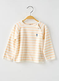 Tricou mâneci lungi mâneci lungi bej BUHO copil