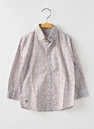 Cămașă cu mâneci lungi alb MAYORAL băiat