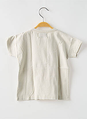 Tricou imprimeu fantezie mâneci scurte gri BOBO CHOSES băiat