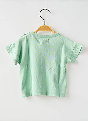 Tricou imprimeu fantezie mâneci scurte verde BOBO CHOSES băiat