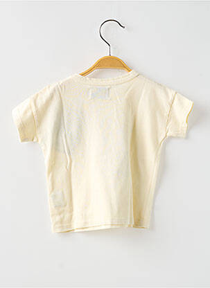 Tricou imprimeu fantezie mâneci scurte bej BOBO CHOSES băiat