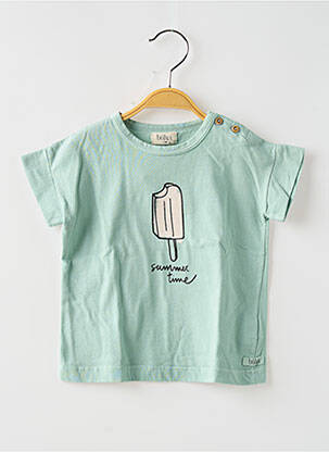 Tricou verde BUHO băiat