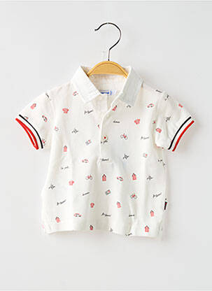 Polo alb MAYORAL băiat