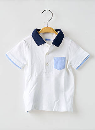 Polo alb MAYORAL băiat