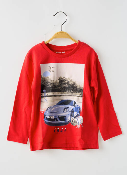 Tricou roșu MAYORAL băiat