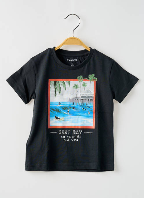 Tricou negru MAYORAL băiat