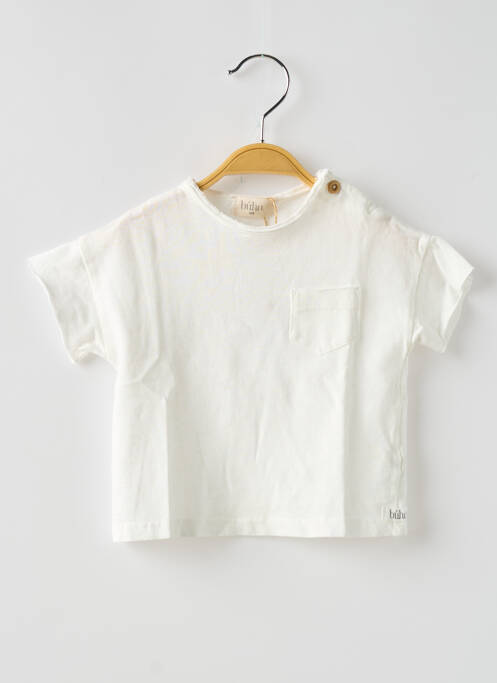 Tricou alb BUHO băiat