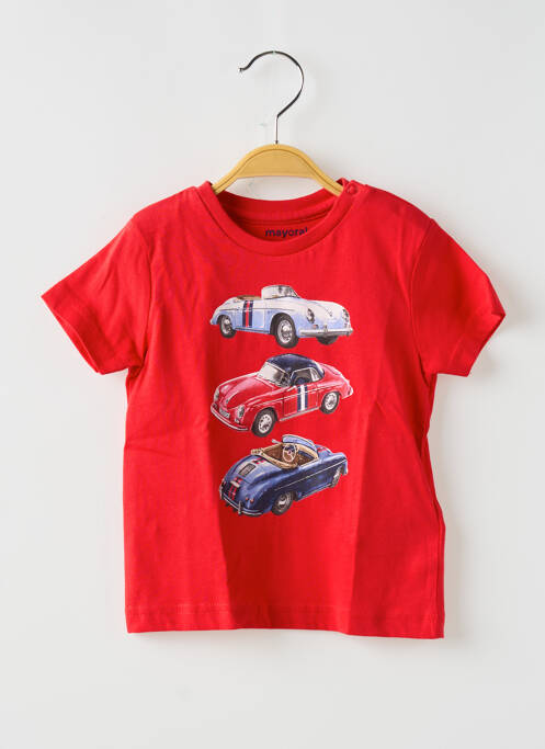 Tricou roșu MAYORAL băiat