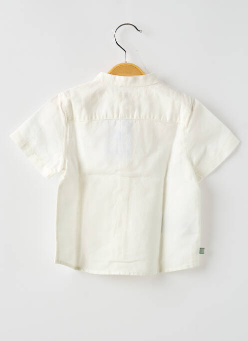Cămașă cu mâneci scurte alb MAYORAL băiat
