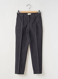 Pantalon chino țesătură poplin mărime reglabilă albastru BELLEROSE garcon