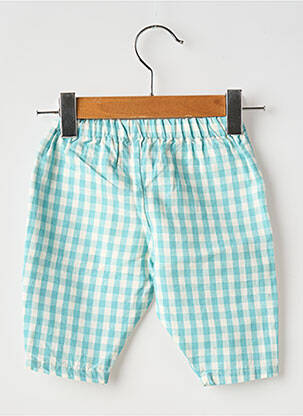 Pantalon drept buzunare talie elastică albastru BOBO CHOSES copil