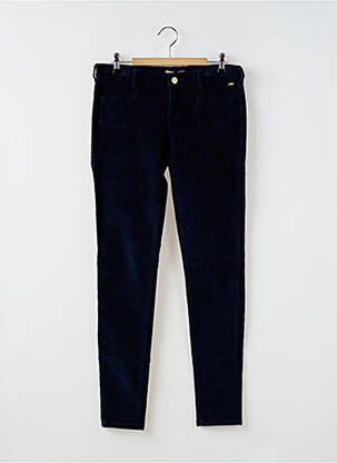Pantalon slim buzunare albastru SCOTCH & SODA fată