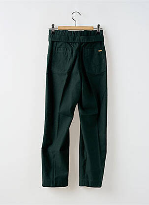 Pantalon drept croială dreaptă verde SCOTCH & SODA fată
