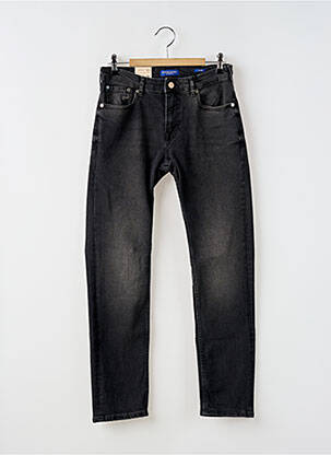 Blugi cu croială slim gri SCOTCH & SODA fată