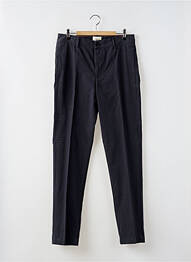 Pantalon slim închidere cu fermoar sub clapetă cu nasturi albastru BELLEROSE băiat
