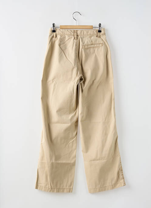 Pantalon drept bej BELLEROSE fată