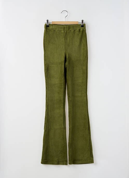 Pantalon evazat verde SCOTCH & SODA fată