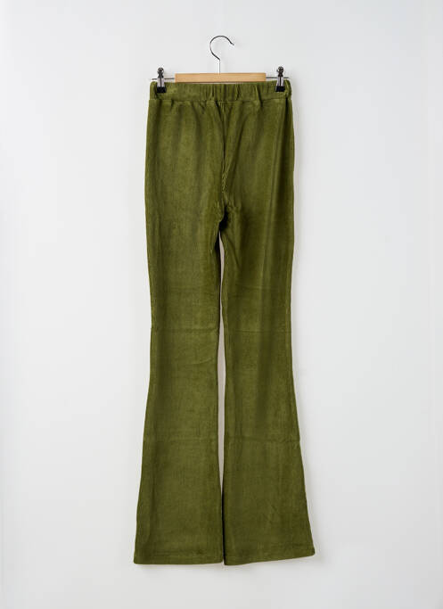 Pantalon evazat verde SCOTCH & SODA fată