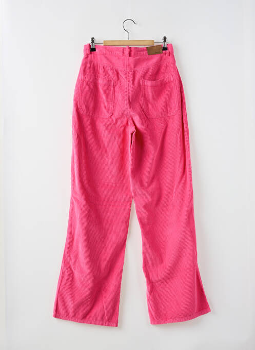 Pantalon drept roz BELLEROSE femeie