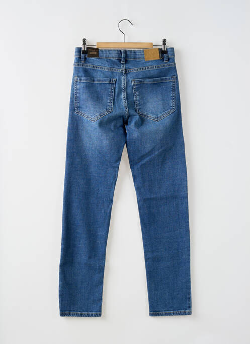 Blugi cu croială dreaptă albastru NUKUTAVAKE fată