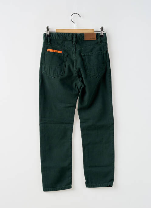 Pantalon drept verde BELLEROSE fată