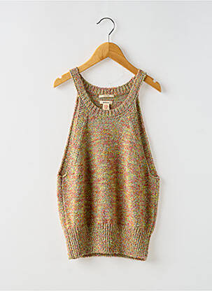 Pulover elasticitate bretele subțiri verde BELLEROSE fată