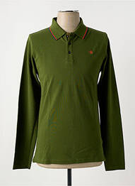 Polo mâneci lungi mâneci lungi verde SCOTCH & SODA garcon
