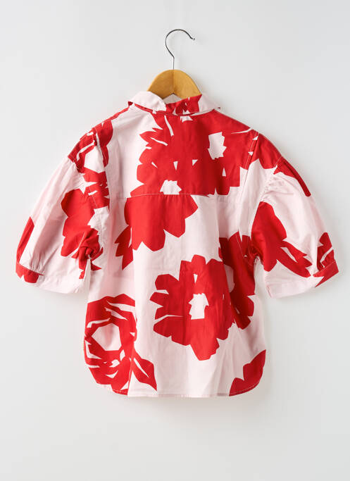 Cămașă roșu BELLEROSE fată