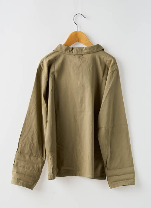 Cămașă cu mâneci lungi verde BUHO băiat