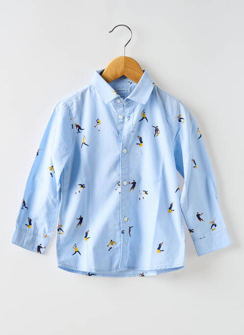 Cămașă cu mâneci lungi albastru MAYORAL băiat