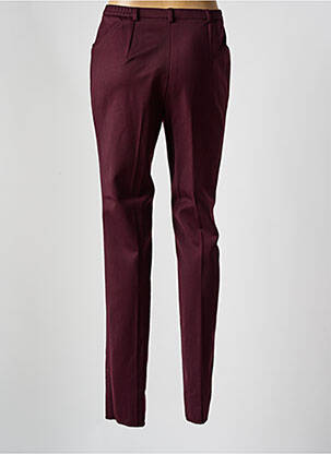 Pantalon slim talie înaltă talie înaltă violet CHRISTIAN MARRY femeie