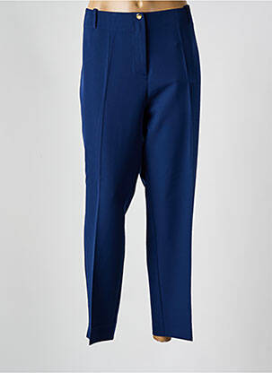Pantalon 7/8 talie înaltă talie înaltă albastru ESTEL COLLECTION femeie