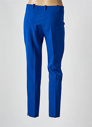 Pantalon 7/8 talie înaltă talie înaltă albastru deschis ESTEL COLLECTION femeie