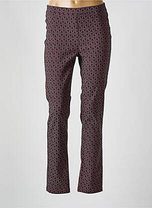 Pantalon slim talie elastică mărime normală violet CHRISTIAN MARRY femeie