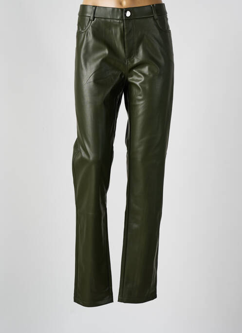 Pantalon slim verde BARILOCHE femeie