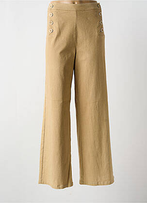 Pantalon larg maro TINTA femeie