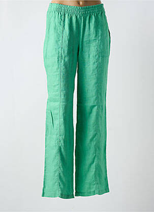 Pantalon drept verde BARBARA LEBEK femeie